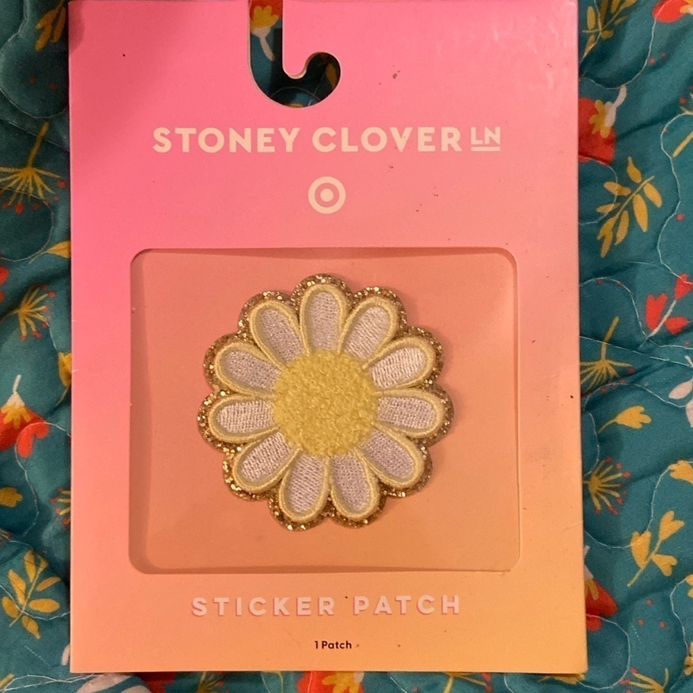 Stoney Clover Lane Flower Daisy Sticker Patch x Target New in Package